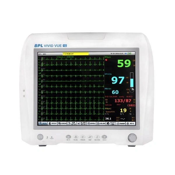 BPL Multipara Patient Monitor -Vivid Vue 12i