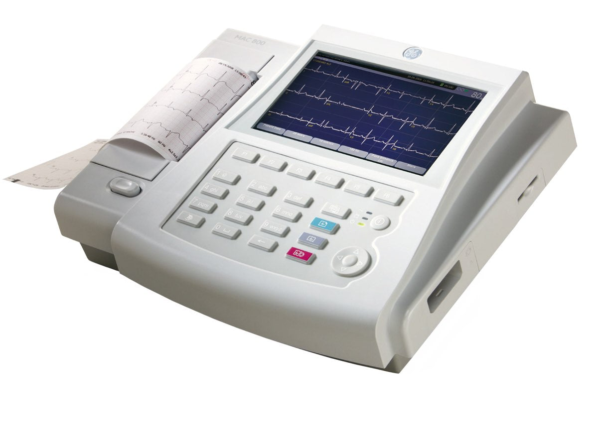 GE 6-Channel ECG Machine - MAC 800