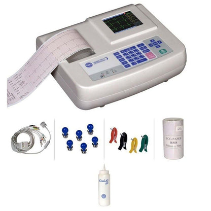 RMS 3-Channel ECG Machine With Software - Vesta301i