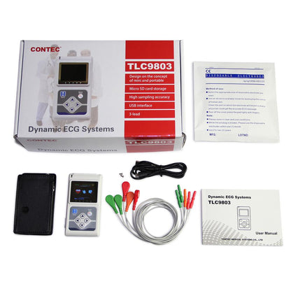 Contec  Holter ECG System (3-Channel) - TLC 9803