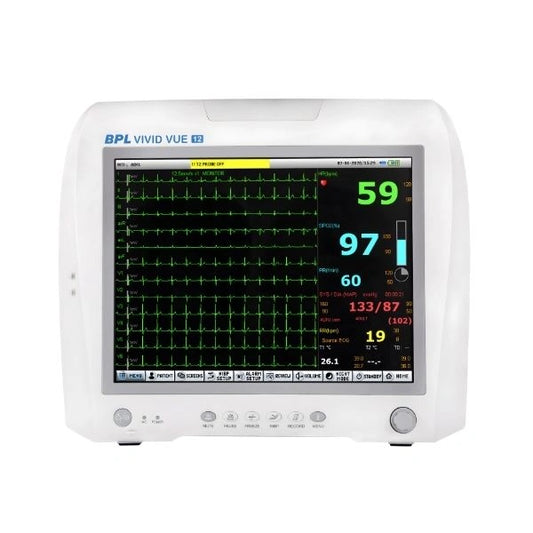 BPL Multipara Patient Monitor -Vivid Vue 12i