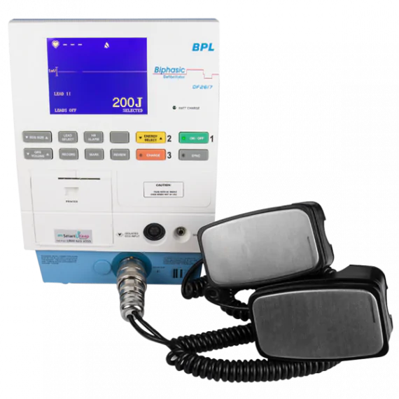 BPL Biphasic Defibrillator with Recorder - DF2617R