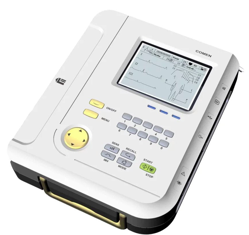 Comen 12-Channel ECG Machine -  CM1200B