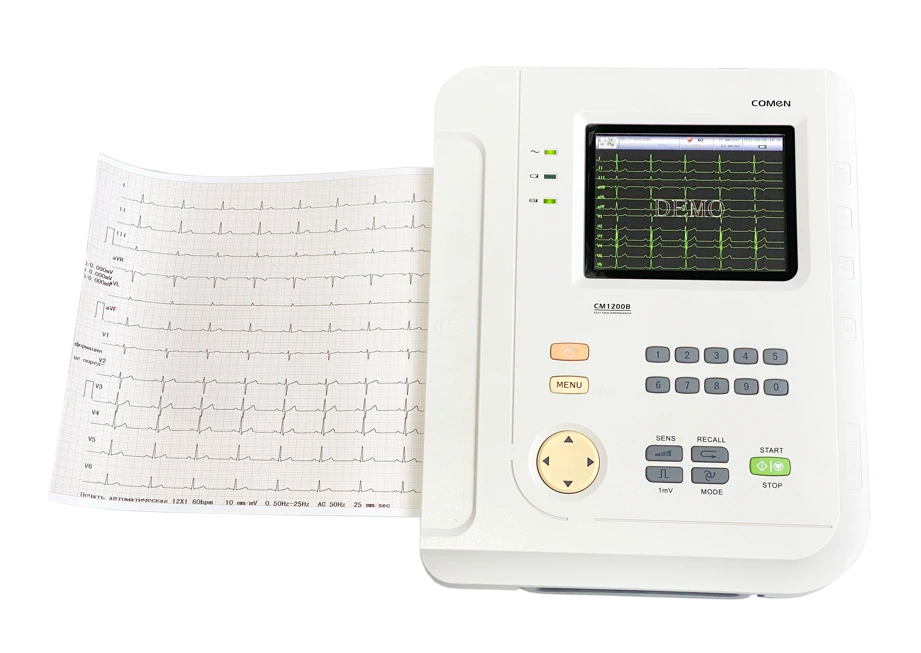 Comen 12-Channel ECG Machine -  CM1200B